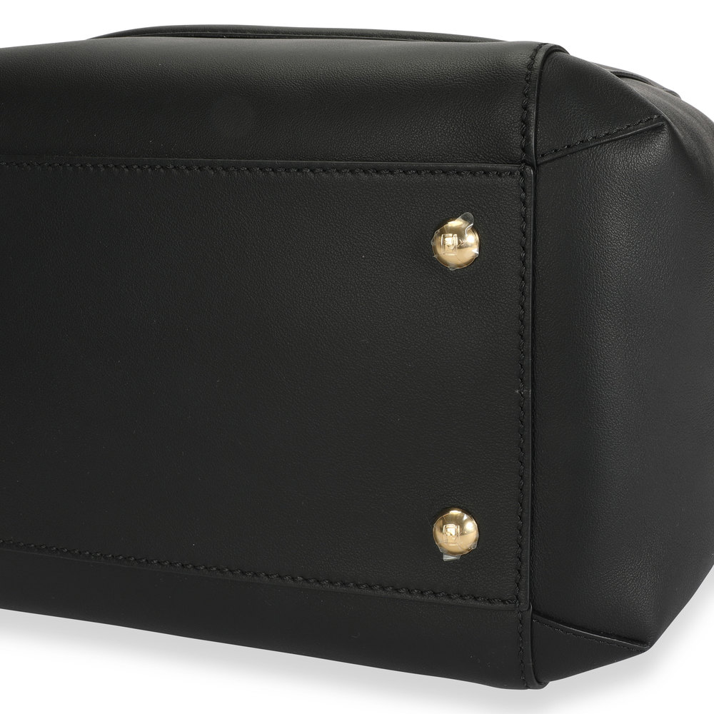 Fendi Black Vitello Leather Karligraphy Chain Bucket Bag - Picture 7 of 7